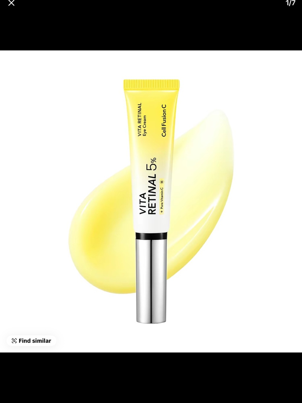 Vita Retinal 5% Yellow Eye Cream - Brightening Under-Eye Treatment